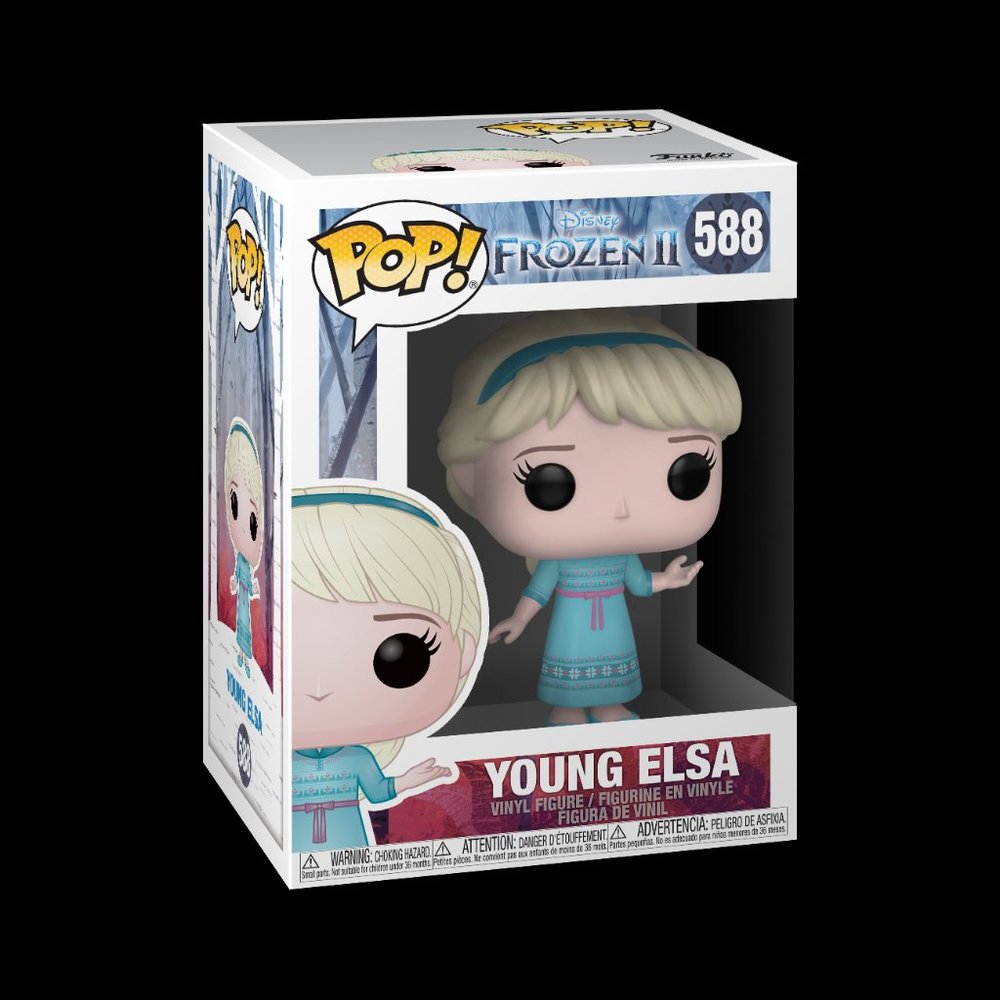 Large Elsa Funko POP AND small keychain Elsa NIB